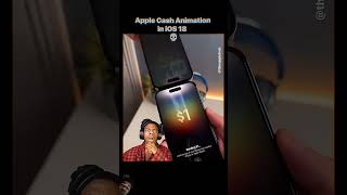 Apple cash animation iOS 18 [upl. by Eicyal279]