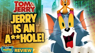 TOM AND JERRY MOVIE REVIEW 2021  Double Toasted [upl. by Akcirederf]