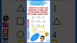 Reto Matemático matemáticas test adivinanza quiz [upl. by Benoite777]