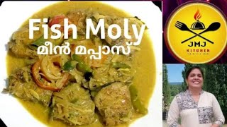 Fish Molly Kerala style  King Fish Molly recipe  നെയ്യ് മപ്പാസ്  Epi 119 JMJ KITCHEN [upl. by Anemolihp]