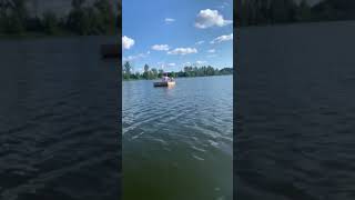 Homemade Wooden Jon Boat With 3HP Johnson2020 ONTARIO [upl. by Siclari]