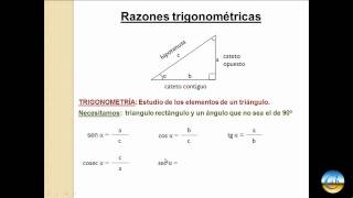 Trigonometría básica [upl. by Amos]