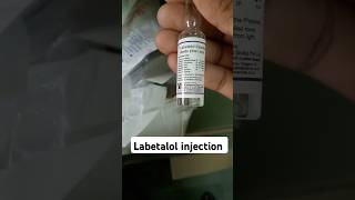 Best injection for high BP in emergency  Labetalol injection [upl. by Thistle]