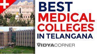 Top 16 Medical MBBS Colleges In Telangana  Rankings Fees Seats Admission NEET Score [upl. by Cooke166]