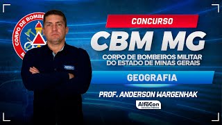 CONCURSO CBM MG 2024  Aula de Geografia  AlfaCon [upl. by Rene13]