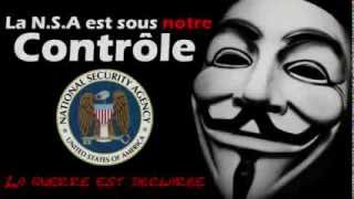 OFFICIEL Anonymous déclare la guerre a la NSA XKeyscore le Big Brother du 21èmes [upl. by Nahta513]