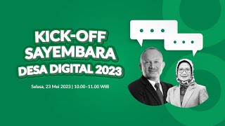 KICK OFF SAYEMBARA DESA DIGITAL 2023 [upl. by Ace]