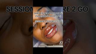 How to lip bush tattoo dark lips   Lip Neutralization Tattoo lipblush lipneutralization atlanta [upl. by Gilleod]