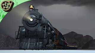 Trainz polar express ice scene [upl. by Hermie]