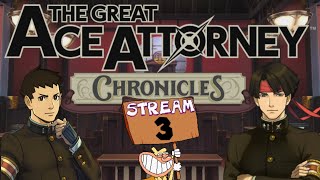 3 The Great Ace Attorney Chronicles First time playing [upl. by Mcmurry]