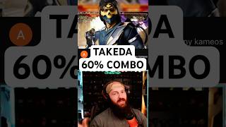 Takeda 60 Damage Combo  Mortal Kombat 1 [upl. by Lyckman]