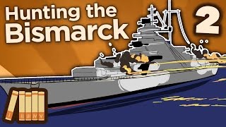 Hunting the Bismarck  The Mighty HMS Hood  Extra History  Part 2 [upl. by Ewens631]