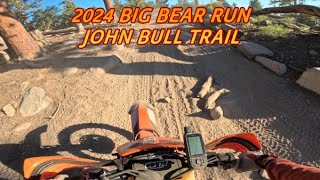 2024 BIG BEAR RIDE JOHN BULL TRAIL [upl. by Casilda280]