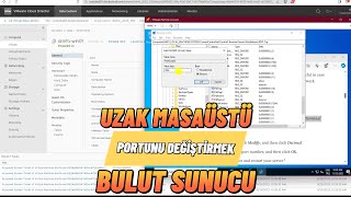 Bulut sunucu Güvenlik Önlemleri  RDP Portu değiştirmek regedit [upl. by Yeliah74]