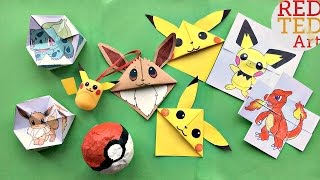 5 Fun Pokemon DIYs amp Crafts [upl. by Crow]