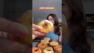 How To Get Crispy Onion Rings in 10s shorts [upl. by Secundas679]