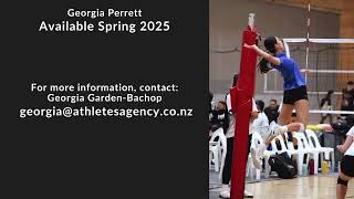 Georgia Perrett Spring 2025 US College Volleyball Prospect [upl. by Lupee]