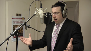 HINENI  Cantor Benny Rogosnitzky in the Studio [upl. by Kassel]