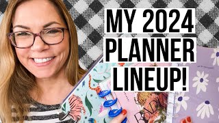 BIG CHANGES 🤯  My 2024 Planner Lineup [upl. by Marv]