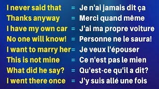 Parlez Anglais Comme un Natif avec Seulement 300 Phrases [upl. by Judye]