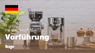 The Bambino® Plus  Holen Sie das Beste aus Ihrer Kaffeemaschine heraus  Sage Appliances DE [upl. by Behn154]