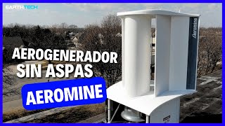 Potente aerogenerador doméstico Aeromine ¡Sin aspas [upl. by Ykcir261]