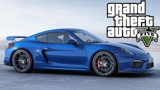 GTA 5 MODS  Porsche Cayman GT4 2016  Customizable [upl. by Katrinka263]