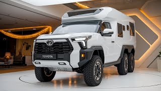 New Experience Unmatched Luxury in Toyota’s 6x6 OffRoad Camperquotfirst lookquot [upl. by Seaver]