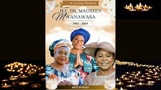 CHAT WITH HE Dr Mrs MAUREEN MWANAWASA  Former First Lady of The Republic of ZAMBIA [upl. by Bentlee]