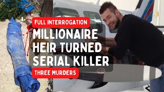 INTERROGATION WITH A MILLIONAIRE SERIAL KILLER truecrime [upl. by Ztirf]