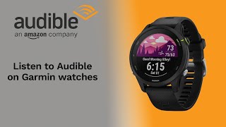 How To Listen To Audible Audiobooks On Your Garmin Watch  Easy Guide [upl. by Scoville]