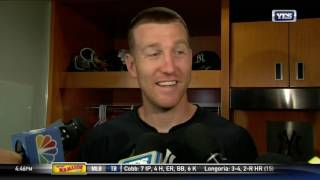 Todd Frazier belts first home run in pinstripes [upl. by Nika]