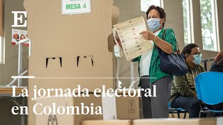 La jornada electoral en COLOMBIA I EL PAÍS [upl. by Ajnat]