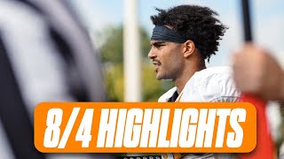 Tennessee football practice highlights from Sunday morning I Tennessee Football I GBO [upl. by Enelcaj]