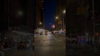 New York City marathon Fireworks 🎉 fireworks [upl. by Sixela]