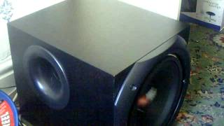 Logitech z5500 modded to JBL 1000W excursion [upl. by Nagorb682]