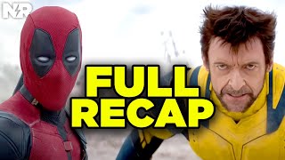 Deadpool amp Wolverine RECAP Complete Marvel History 19982024 [upl. by Bromley406]