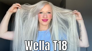 WELLA T18 TONER [upl. by Trimmer]