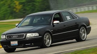 Audi A8 D2 42 V8 best sound compilation Exhaust Acceleration Revs [upl. by Atteval]