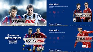 EXCLUSIVE PES 2010 DOWNGRADE SEASON 0910 WORLD CUP SOUTH AFRICA FOR PES 2021 PATCH BETA PREVIEW [upl. by Aleekat]