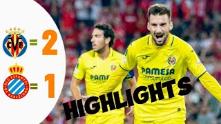 🚨Espanyol vs 🚨Villarreal  MATCH HIGHLIGHTS  LaLiga [upl. by Geirk]