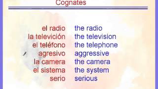 Cognates vs False Cognates [upl. by Petr427]