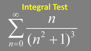 Integral Test Sum nn213  n 0 to infinity [upl. by Htaeh470]