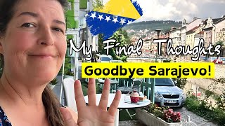 Travel Shots Live Sarajevo Bosnia GOODBYE Sarajevo [upl. by Polad218]