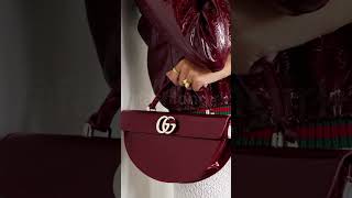 Gucci Half Moon leather shoulder bag [upl. by Tutto92]