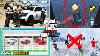 NOVA ATUALIZAÃ‡ÃƒO NO GTA 5  NOVO VEÃCULO ADICIONADO FIM DA NEVE NOVAS MISSÃ•ES amp NOVIDADES [upl. by Conrad]