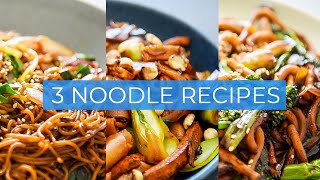 3 easy Noodle Recipes you can really DISH OUT [upl. by Lorusso]