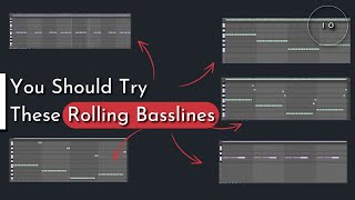 5 Tips for Rolling Bassline 5 Rolling Bassline Pattern [upl. by Dov]