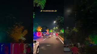 vadodar City Diwali decoration vadodar short video [upl. by Auliffe53]