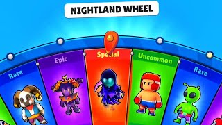 Spinning Nightland Wheel in Stumble Guys 080 [upl. by Aubree]